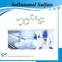 99.5% CAS: 51022-70-9 Sulfato de Salbutamol / Sulfato de Albuterol Sulfato en polvo crudo en stock